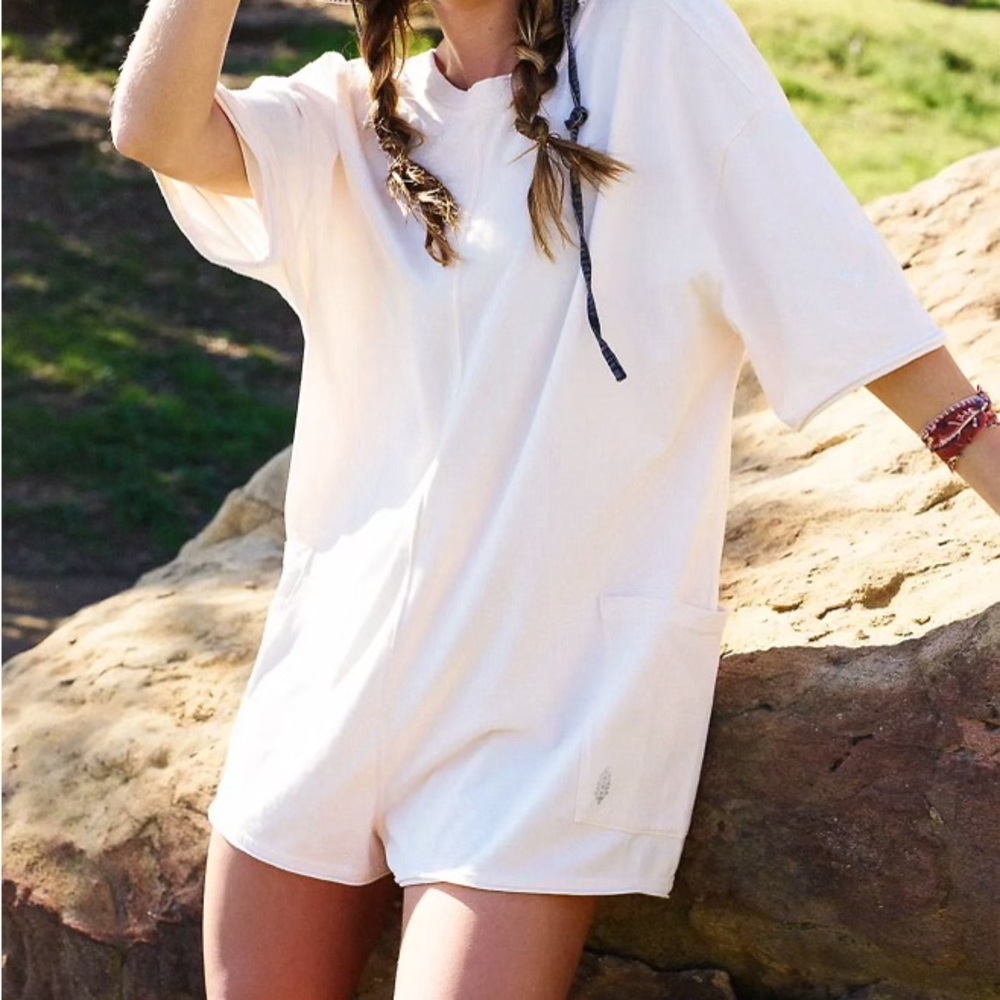 Hot Shot Tee Romper NWT